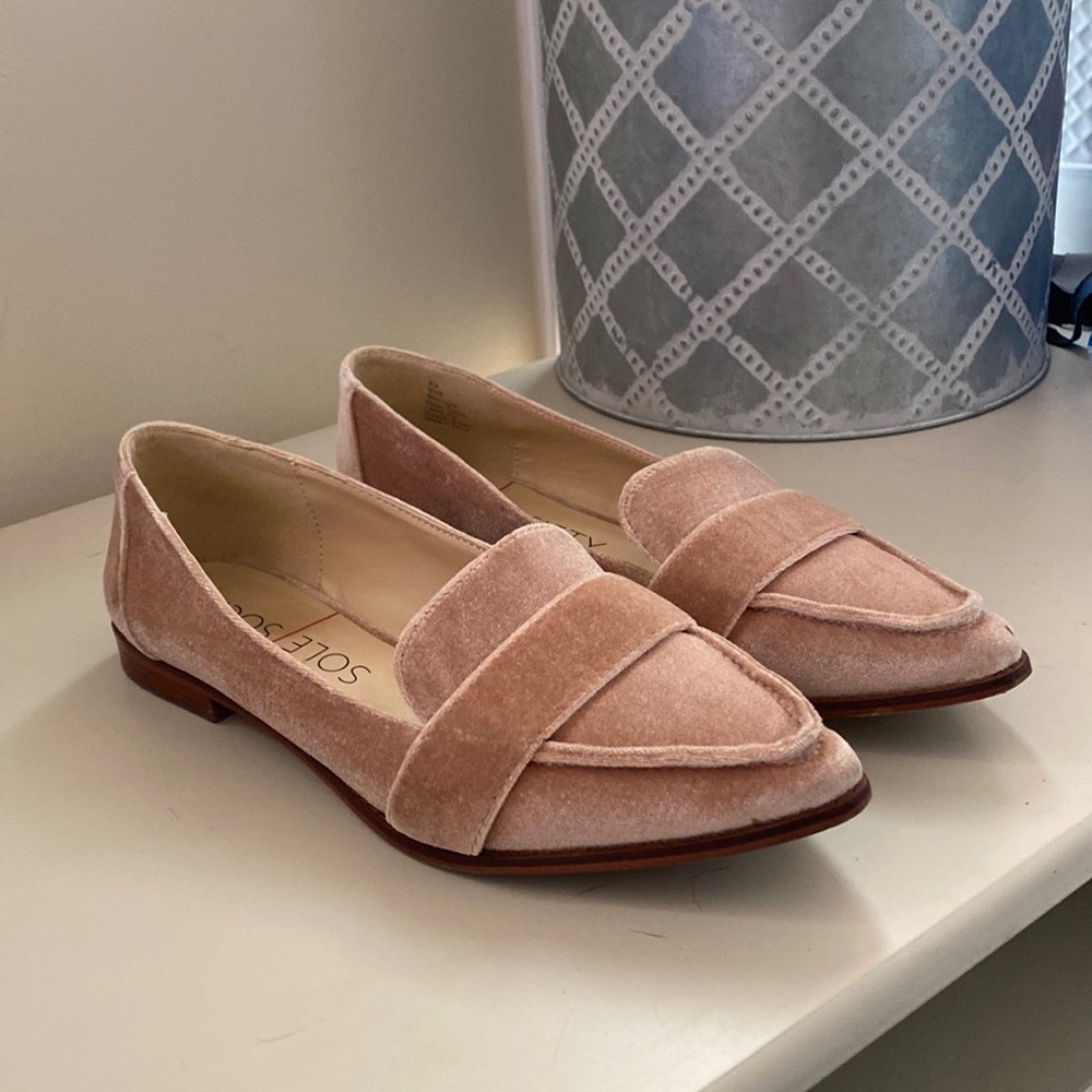 Sole Society Edie Women's Size 9.5 M Velvet Loafer